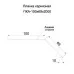 Карнизная планка 100х69х2000-0.5 RR32 Призма