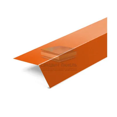 Планка карнизная 100х60 0,45 RAL2004 Полиэстер с пленкой