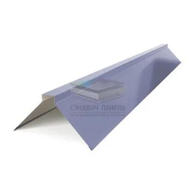Планка конька плоского 120х120х2000-0.5 Galmei PURMAN