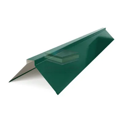 Планка конька плоского 190х190х2000-0.5 RAL6005 Viking E