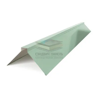 Планка конька плоского 150х150х2000-0.5 Tourmalin PURMAN