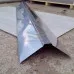 Планка конька плоского 120х120х2000-0.45 оцинкованный