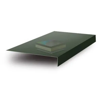 Планка карнизного свеса 200х30х2000-0.5 RAL6007 Viking E