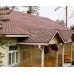Планка на коньковый аэратор 30х20 Фартук S8 0,4 RAL6005 Полиэстер с пленкой