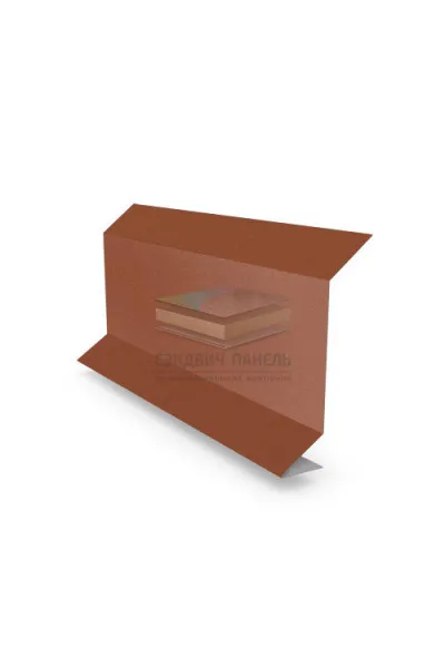 Планка примыкания 0,5 RAL8004 Satin Matt