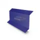 Планка примыкания 0,45 RAL5002 Полиэстер с пленкой