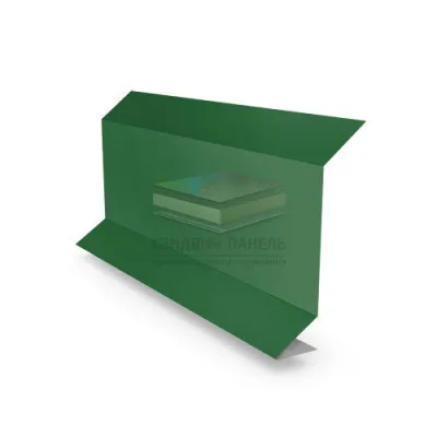 Планка примыкания 0,45 RAL6002 Полиэстер с пленкой