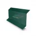 Планка примыкания 0,5 RAL6005 Satin с пленкой