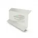 Планка примыкания 0,45 RAL9003 Drap с пленкой