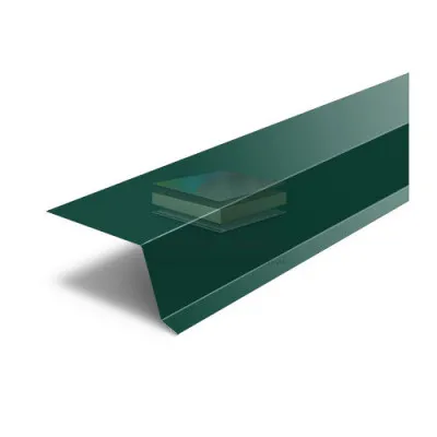 Планка капельник 100х55х2000-0.5 RAL6005 PURMAN