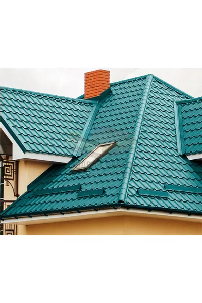 Планка конька круглого R110х2000-0.5 RAL5021 Полиэстер