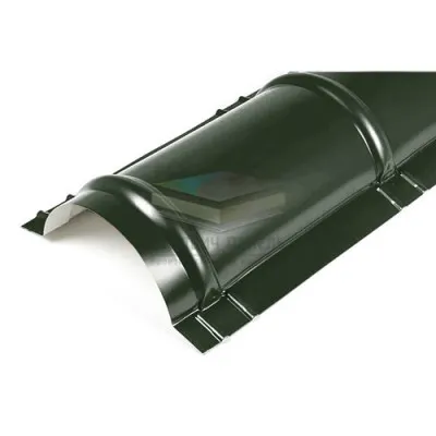 Планка конька круглого R110х2000-0.5 RAL6007 Viking E