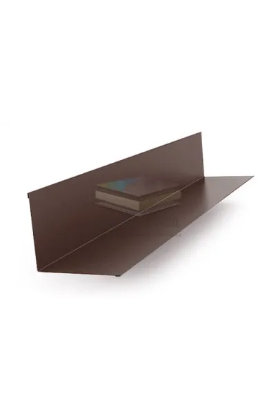 Планка примыкания верхняя 250х147х2000-0.5 RAL8017 PURMAN