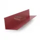 Планка примыкания верхняя 140х90х2000-0.45 RAL3011 Полиэстер