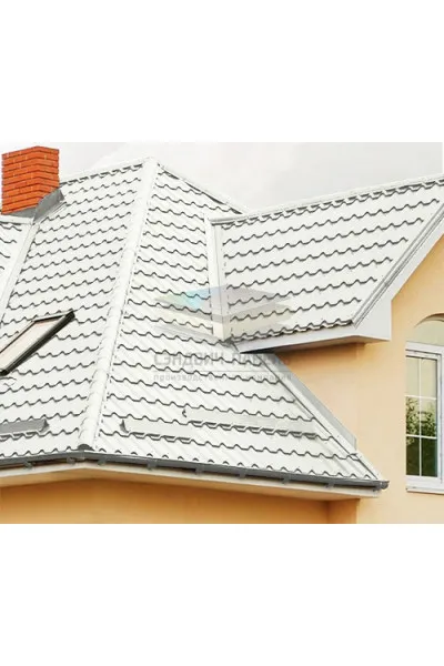 Планка примыкания верхняя 250х147х2000-0.5 RAL9003 Полиэстер