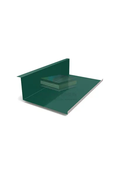 Планка примыкания нижняя 250х122х2000-0.5 RAL6005 Viking E