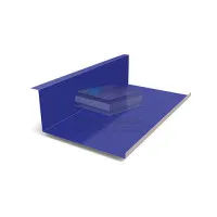Планка примыкания нижняя 250х122х2000-0.45 RAL5002 Полиэстер