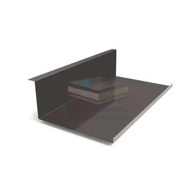 Планка примыкания нижняя 250х122х2000-0.5 RR32 PURMAN