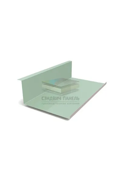 Планка примыкания нижняя 250х122х2000-0.5 Tourmalin PURMAN