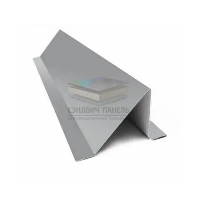 Планка снегозадержания-0,45 RAL7004 Drap