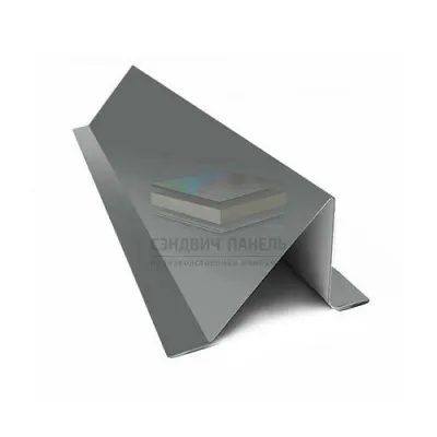 Планка снегозадержания-0,45 RAL7005 Полиэстер с пленкой