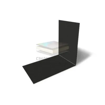 Планка снегозадержания усиливающая 0,5 RAL9005 Drap TX