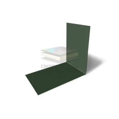 Планка снегозадержания усиливающая 0,5 RR11 GreenCoat Pural BT с пленкой