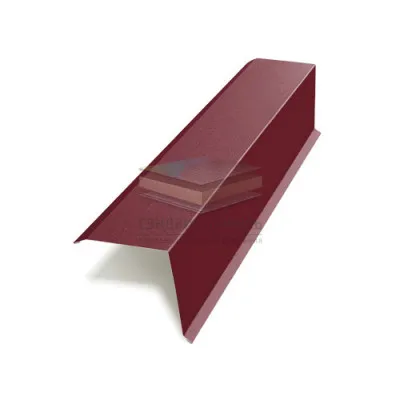 Планка торцевая 135х145х2000-0.5 RAL3005 Viking E