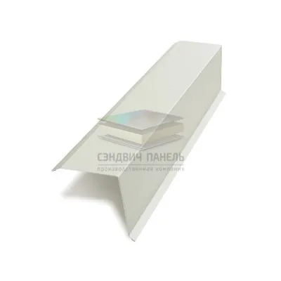 Планка торцевая 95х120х2000-0.5 RAL9002 Полиэстер