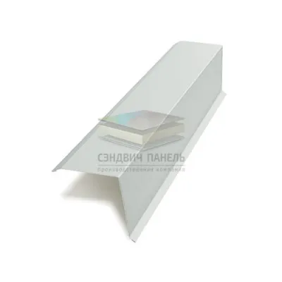 Планка торцевая 95х120х2000-0.5 RAL7035 Полиэстер