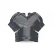 Тройник Y конька полукруглого 0,45 RAL7024 Drap с пленкой
