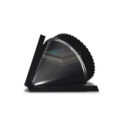 Заглушка конька круглого конусная-0.5 RAL9005 Viking E