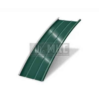 Арочный фальц профилированный 0,5 Satin RAL 6005