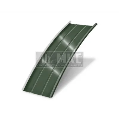 Арочный фальц профилированный 0,5 Velur20 RAL 6020