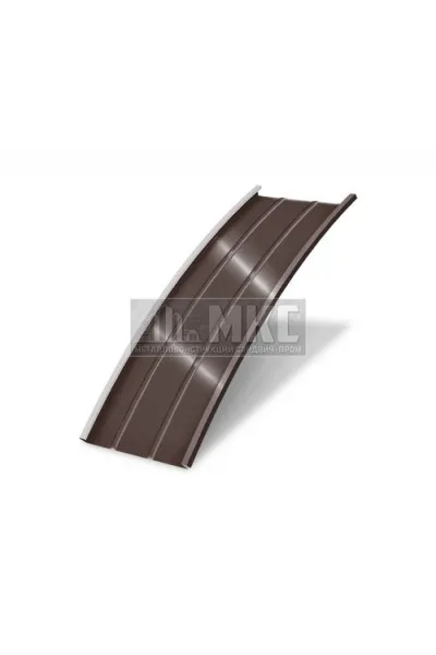 Арочный фальц профилированный 0,5 Quarzit lite RAL 8017
