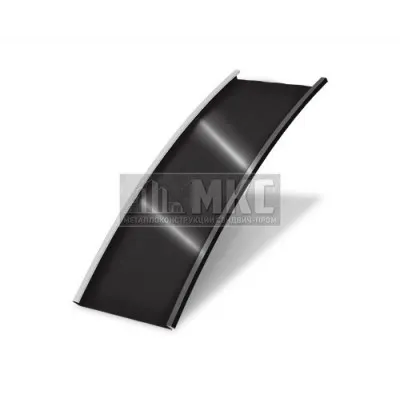 Арочный фальц гладкий 0,5 Velur20 RAL 8022
