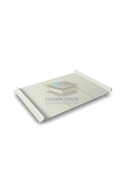 Кликфальц Line 0,5 Satin с пленкой на замках RAL 9003 сигнальный белый