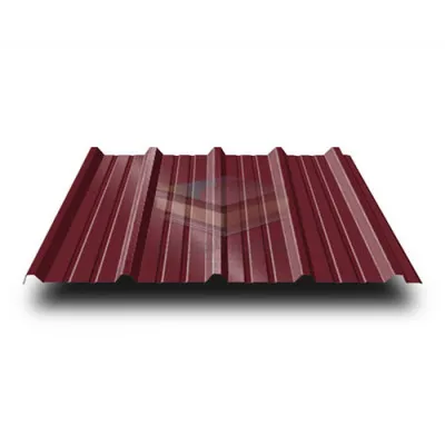 Профнастил ММ35-1000-0.5 RAL3005 Полиэстер