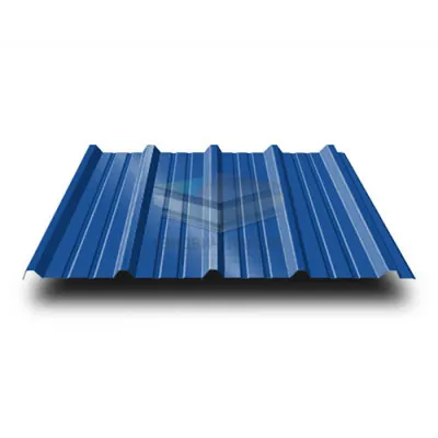 Профнастил ММ35-1000-0.5 RAL5005 Полиэстер