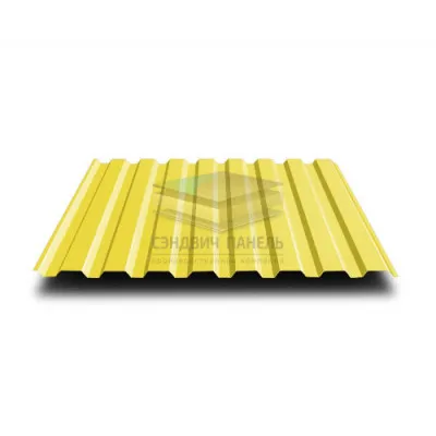 Профнастил МП20-1100-0.5 RAL1018 Norman
