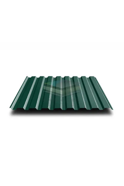 Профнастил МП20-1100-0.7 RAL6005 Полиэстер