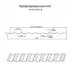 Профнастил МП20-1100-0.5 RAL9005 PURMAN