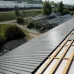 Профнастил МП20-1100-0.45 RAL9006 Полиэстер