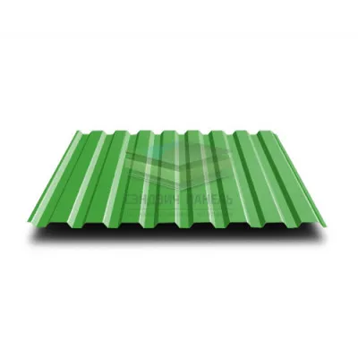 Профнастил МП20-1100-0.5 RAL6018 Полиэстер