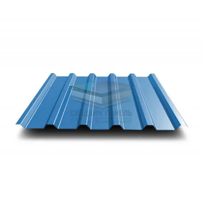 Профнастил МП35-1035-0.5 RAL5015 Полиэстер