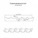 Профнастил МП35-1035-0.5 RAL3011 Norman