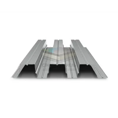 Профнастил Н114-600-0.9 RAL9006 Полиэстер