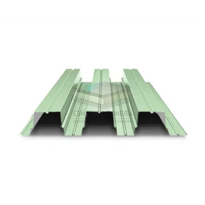 Профнастил Н114-600-0.7 RAL6019 Полиэстер