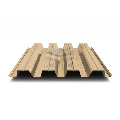 Профнастил Н60-845-0.5 Сосна ECOSTEEL_T