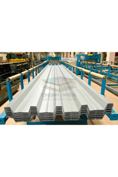 Профнастил Н60-0.8, Ширина-845мм, Полиэстер RAL9003